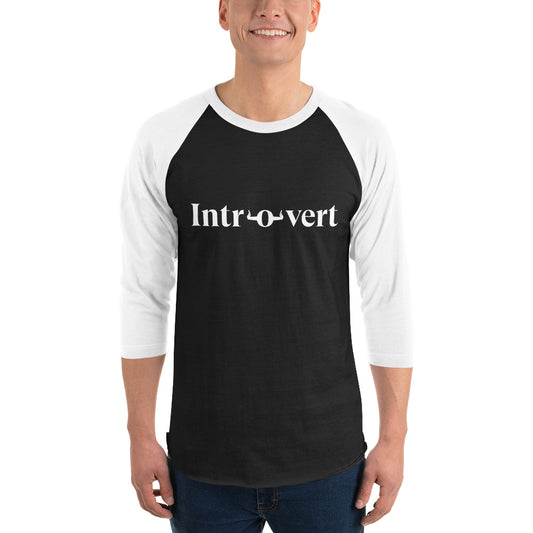 3/4 sleeve raglan shirt